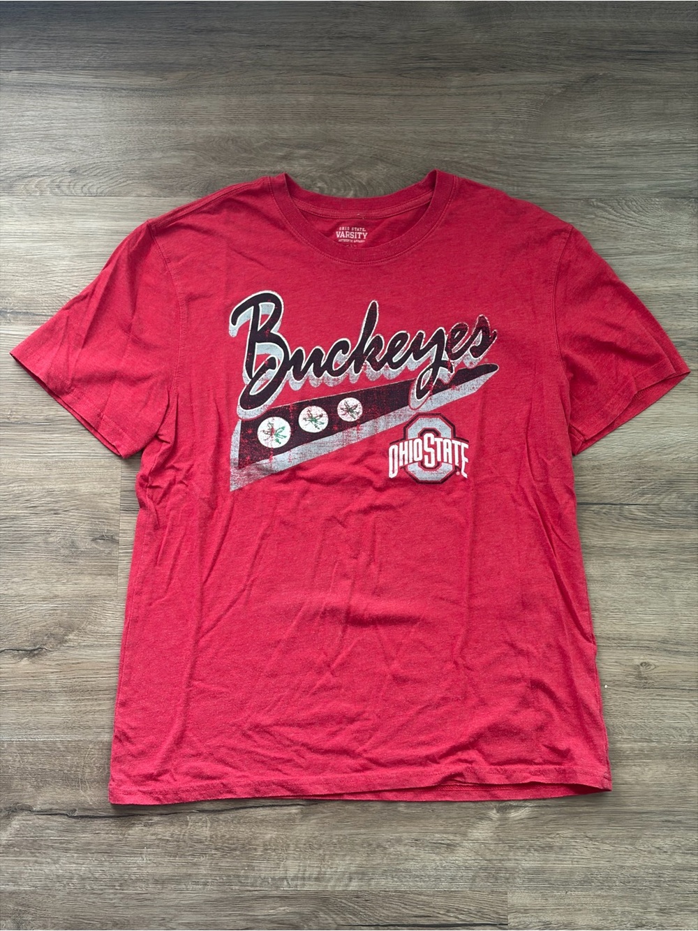 Ohio State Buckeyes Vintage-Style Sportswear Graphic Tee